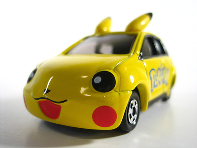 Carro Pikachu / Imagens Fofas para Tumblr, We Heart it, etc
