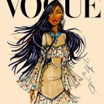 Princesas Disney na capa da Vogue - Pocahontas