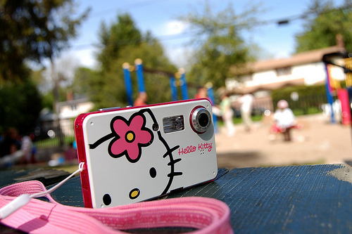Câmera Hello Kitty