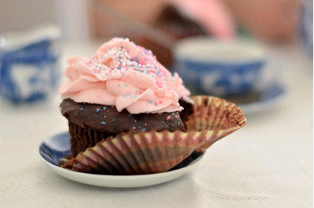 Cupcake de Chocolate / Imagens Fofas para Tumblr, We Heart it, etc