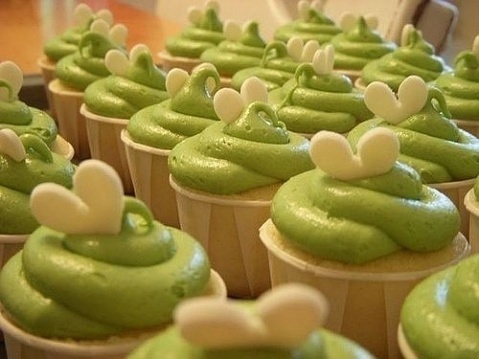 Cupcake Verde II / Imagens Fofas para Tumblr, We Heart it, etc
