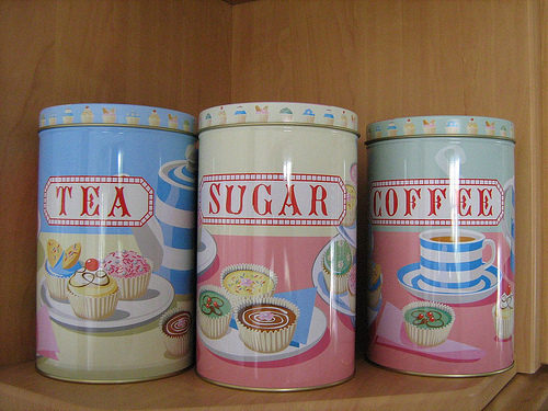 Latas Tea Sugar Coffee / Imagens Fofas para Tumblr, We Heart it, etc