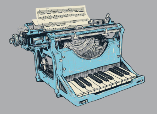 Máquina de escrever antiga / Imagens Fofas para Tumblr, We Heart it, etc