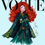 Princesas Disney na capa da Vogue - Merida